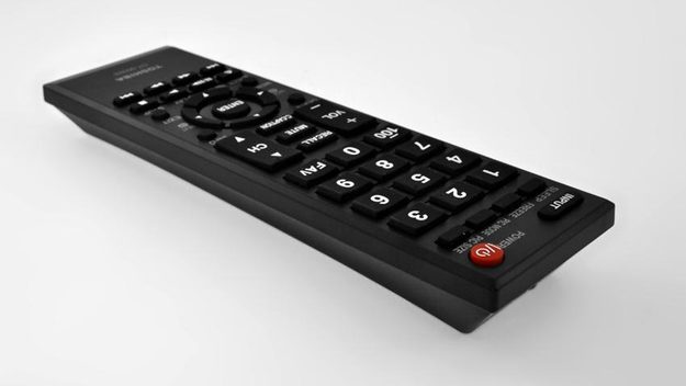Toshiba 46L5200U Review Remote Angle