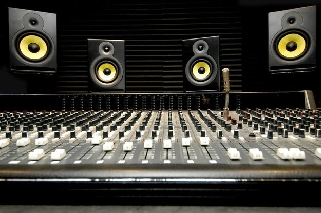 recording studio shutterstock