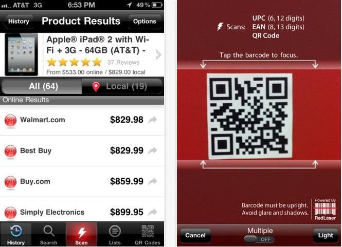 RedLaser Shopping App