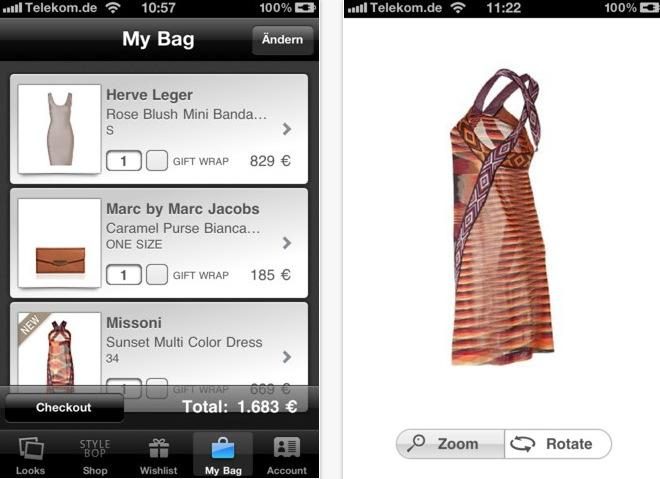 Stylebop Shopping App
