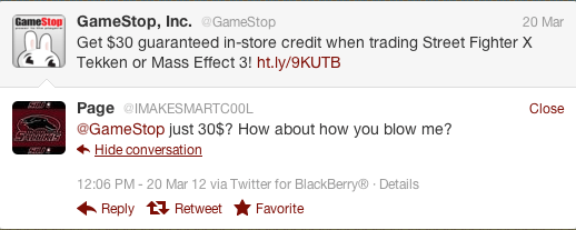 Dumb Tweets at Brands