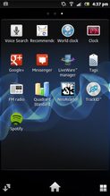 Sony Xperia P review screenshot android app grid android smartphone 4.0