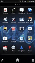 Sony Xperia P review screenshot android more apps android 4.0 smartphone