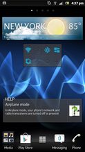 Sony Xperia P review screenshot android widgets android 4.0 smartphone