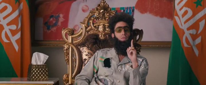 Sacha Baron Cohen in "The Dictator."