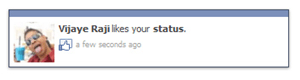 Facebook messenger notification