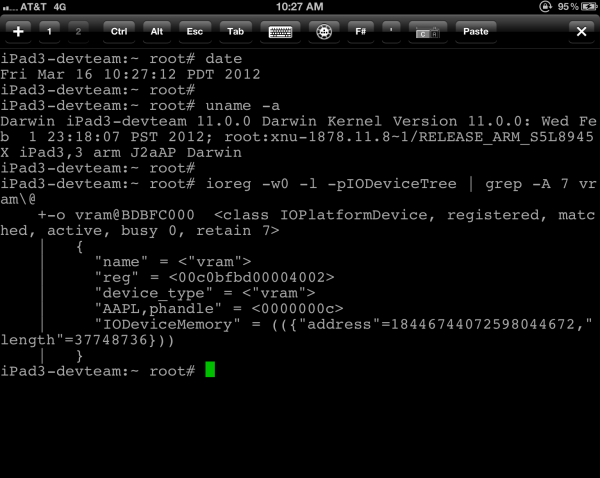 new ipad jailbreak root