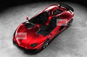 Lamborghini Unica top view