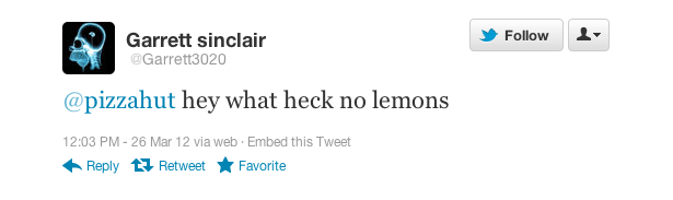 Dumb Tweets at Brands