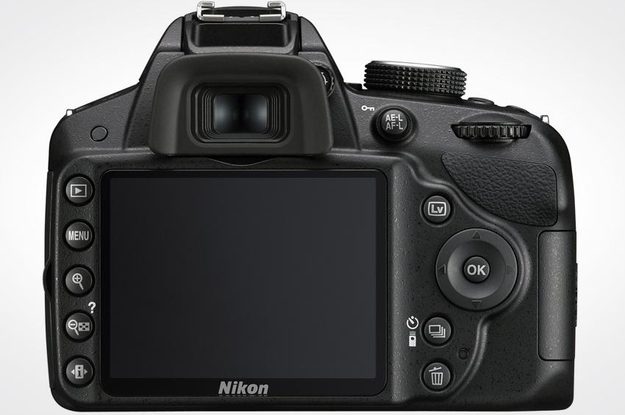 Nikon D3200 review back lcd screen buttons controls