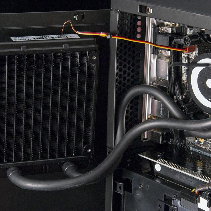 Origin Chronos 2014 review gaming desktop interior cooling