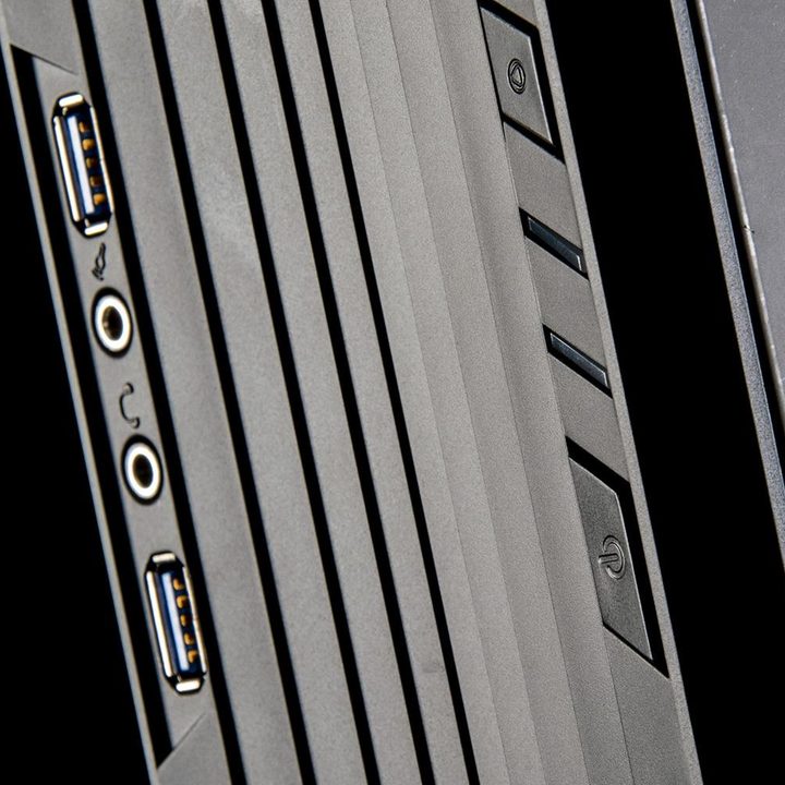 Origin Chronos 2014 review gaming PC front ports
