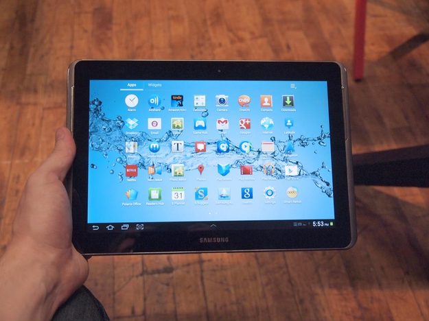 The Samsung Galaxy Tab 10.1 2 comes with many apps preinstalled, most of which will try to sell you content.