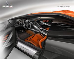 Bertone Nuccio interior sketch