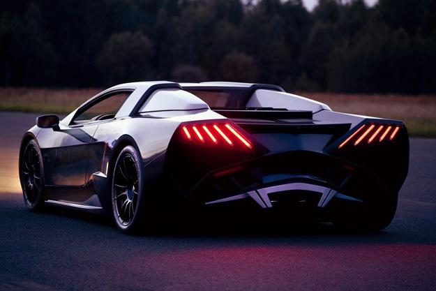 Arrinera Rear Tail Lights On