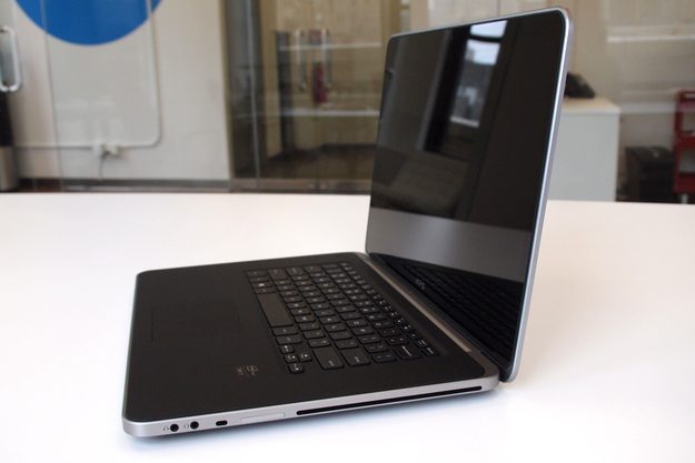 Dell XPS 15 review side angle