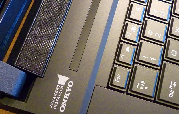 The Origin Eon 17-S integrated speakers aren't fantastic.