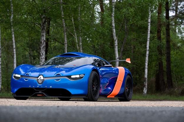 Renault Alpine A110-50 concept angle front