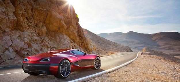 Rimac Concept One Rear Exterior