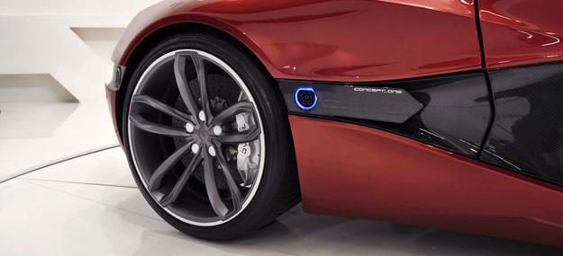 Rimac Concept One side panel detail