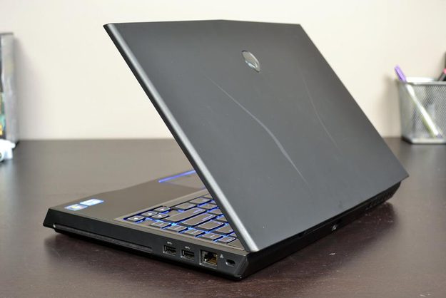 alienware m14x review laptop lid angle gaming laptop