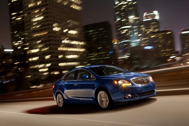 Buick Verano Turbo city night driving