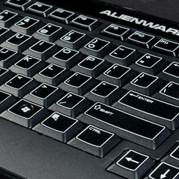 Dell Alienware X51 Gaming Desktop review keyboard angle