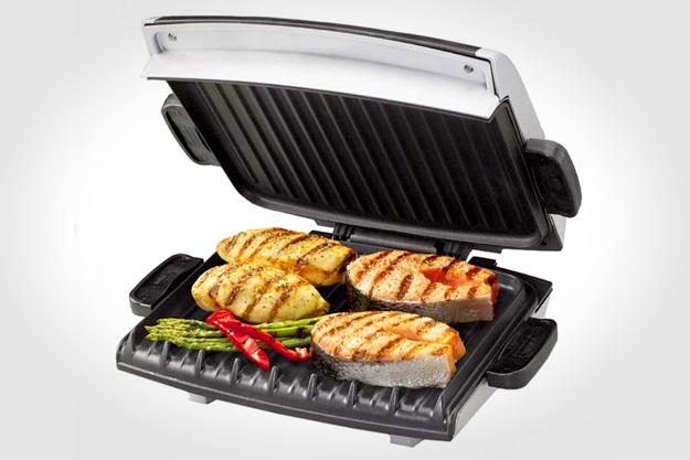 George Foreman grill hybrid device