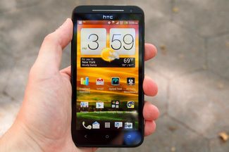 HTC EVO 4G LTE review home screen htc touch interface smartphone