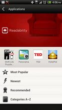 HTC EVO 4G LTE review screenshot popular apps