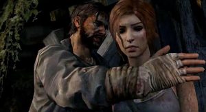 Lara Croft in Tomb Raider