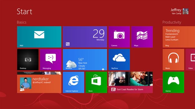 Microsoft Surface With Windows RT review software start