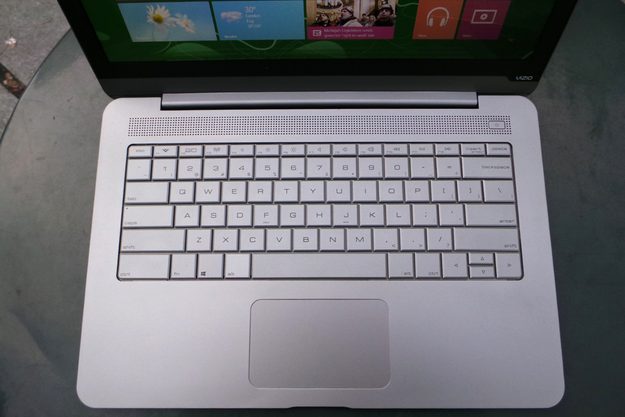 VIZIO CT14 A4 14 keyboard top down