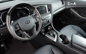 Kia Optima SX Limited interior