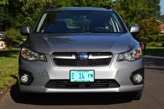2012 subaru impreza front 4 door car review