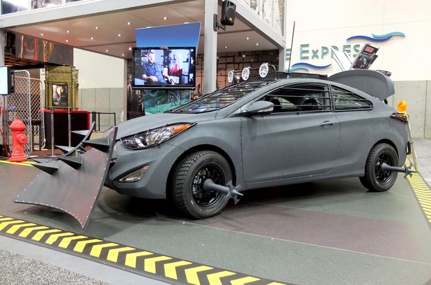 Hyundai Zombie Survival Machine side