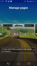 Motorola Atrix HD Review android software manage pages