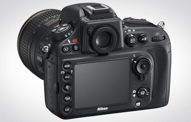 Nikon D800 DSLR Review back left angle digital camera pro