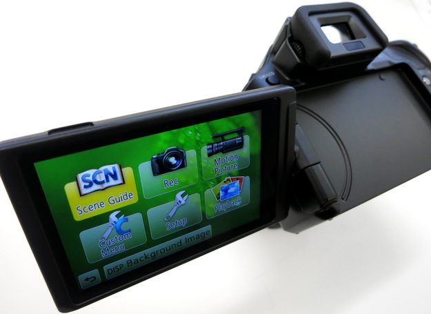 Panasonic Lumix DMC G5K review screen