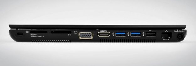 Sony Vaio S Premium 13 inch Review laptop left side ports usb hdmi magicgate