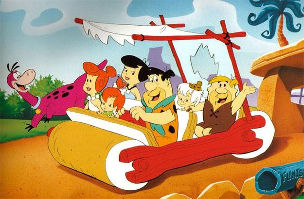 Flintstones replica car