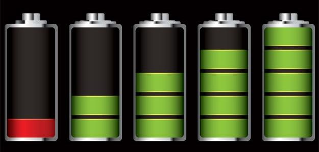 battery technology energy icon indicators