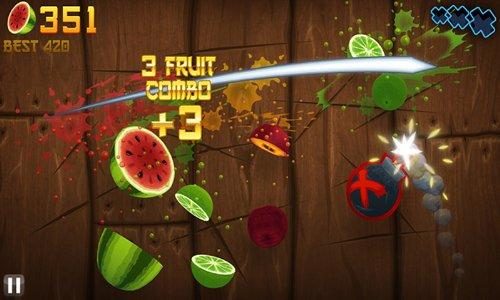 fruit ninja kindle fire app game