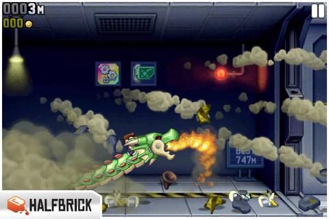 jetpack joyride screenshot ipod iphone ios app free game