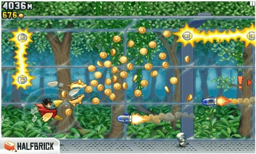 jetpack joyride screenshot kindle fire game