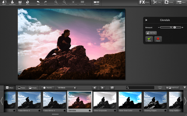 FX Photo Studio for Mac filter effects