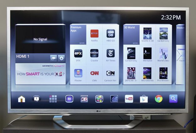 LG 55G2 Review google tv front internet tv