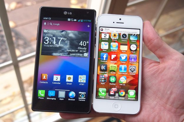 LG Optimus G review iphone comparison android smartphone