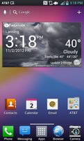 LG Optimus G review screenshot home android smartphone