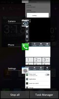 LG Optimus G review screenshot screenshot task manager android smartphone